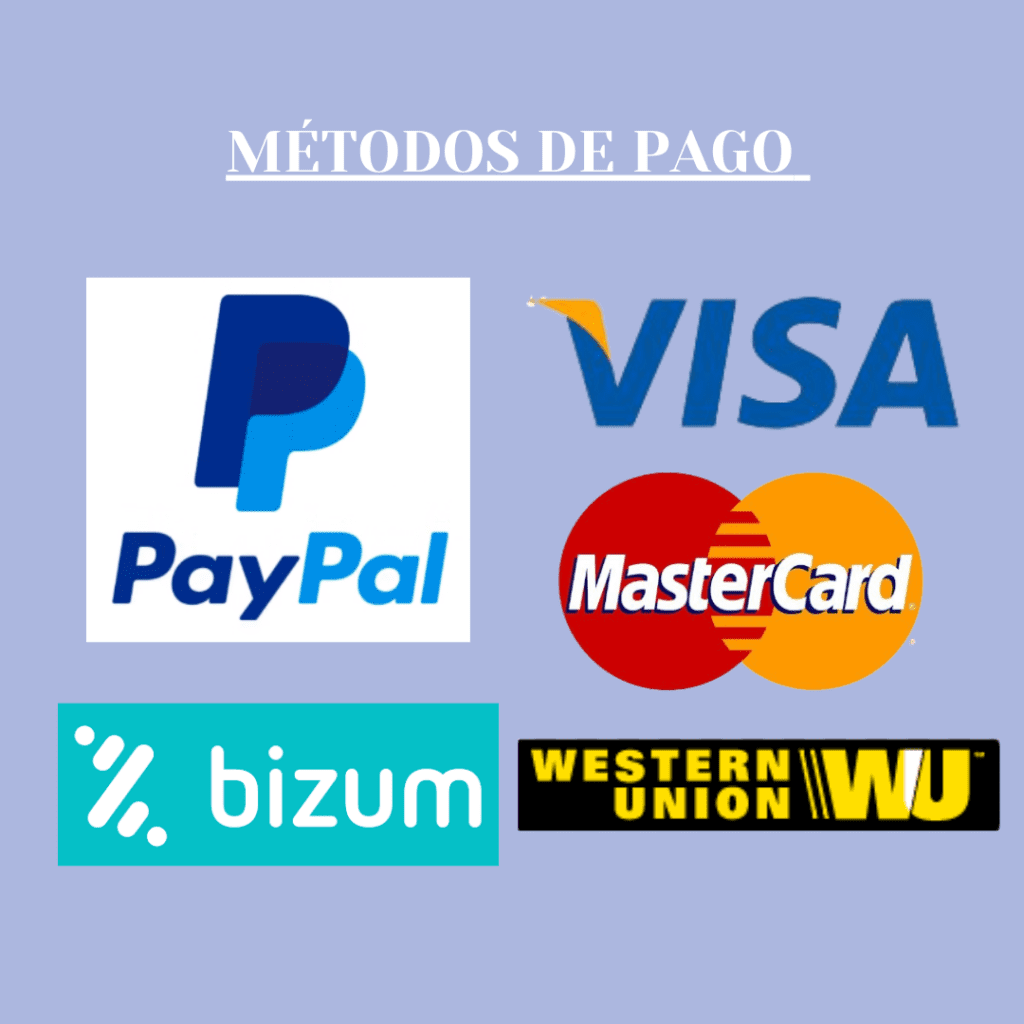métodos de pago